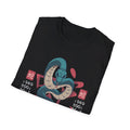 Snake - Chinese Zodiac Anime - Front Design - Premium Bio Unisex T-Shirt - Pure Face Streetwear