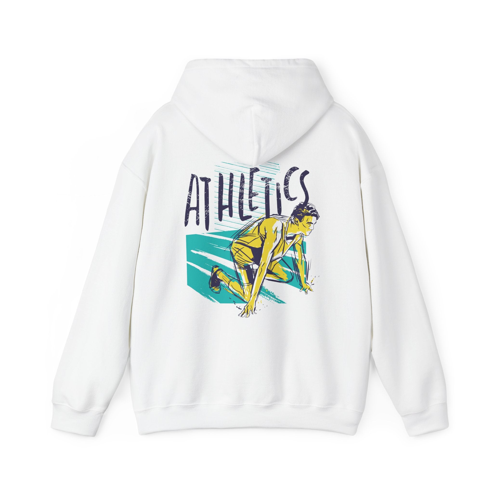 Athletics Racer - Grunge Sports - Unisex Hoodie