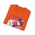 Girl and Cat sleeping cozy - Cozy at Home - Front Design - Premium Bio Unisex T-Shirt - Pure Face Streetwear