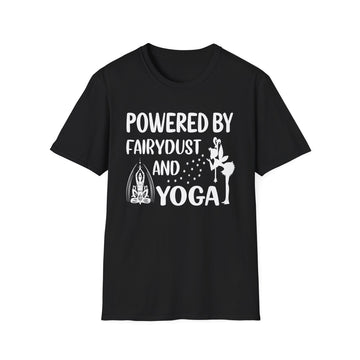 Powered by Fairdust and Yoga - Yoga - Unisex T-Shirt