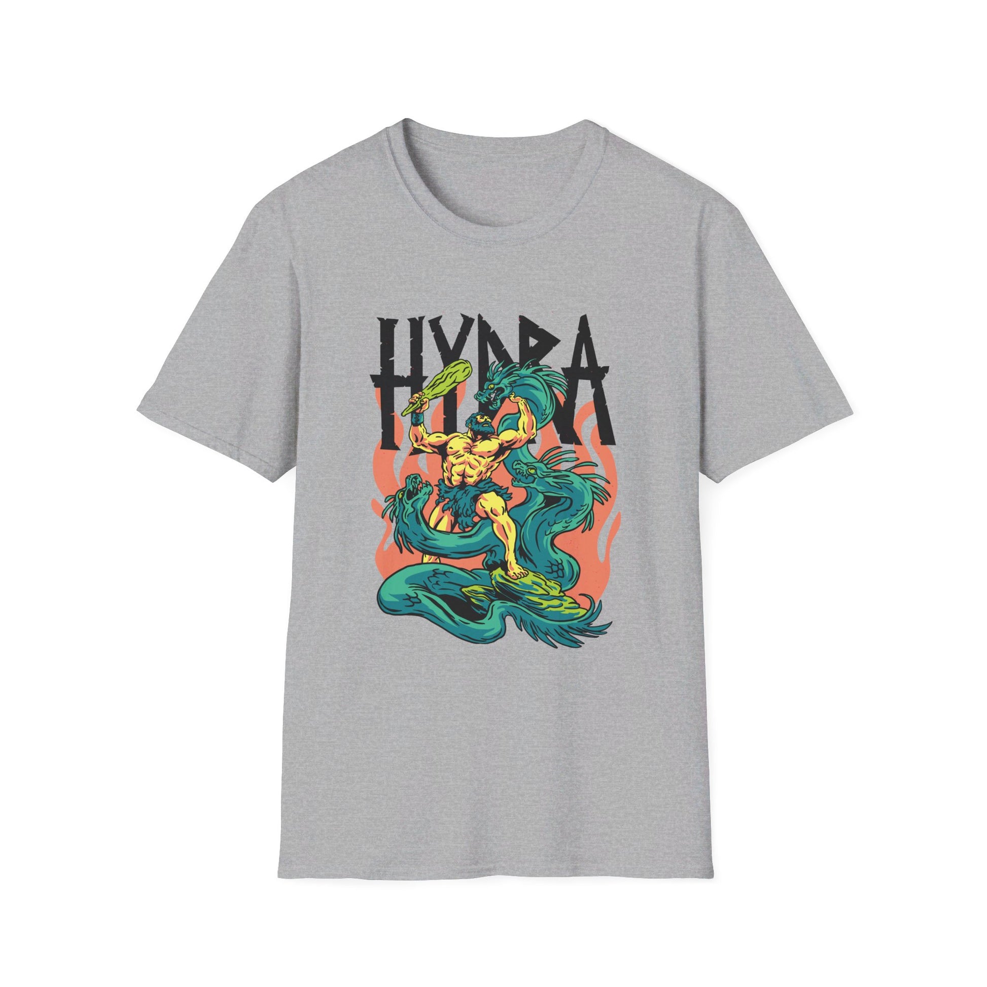 Hydra - Greek Mythology - Front Design - Premium Bio Unisex T-Shirt - Pure Face Streetwear