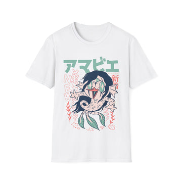 Amabie - Japanese Yokai - Unisex T-Shirt - Front Print