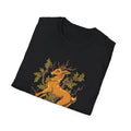 Deer Oak - Animals In Nature - Front Design - Premium Bio Unisex T-Shirt - Pure Face Streetwear