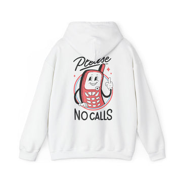 Please no calls - Antisocial Retro - Unisex Hoodie