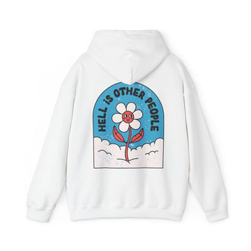 Hell is other People - Antisocial Retro - Unisex Hoodie