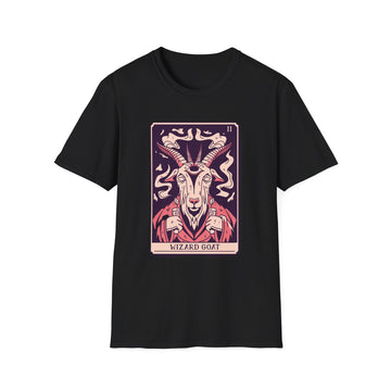 Wizard Goat - Magical Tarot Card - Unisex T-Shirt