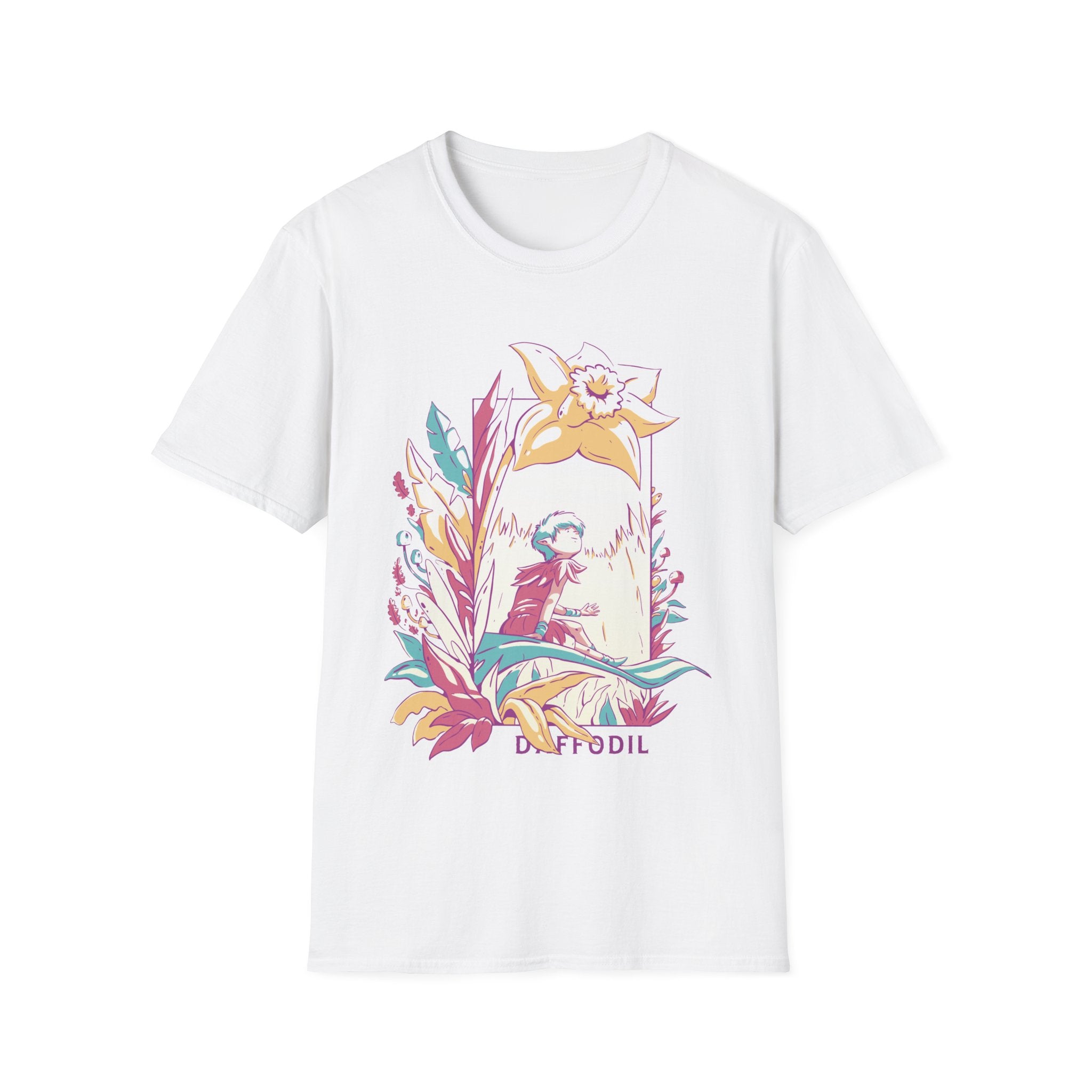 Daffodil - Flowers with Fairies - Unisex T-Shirt