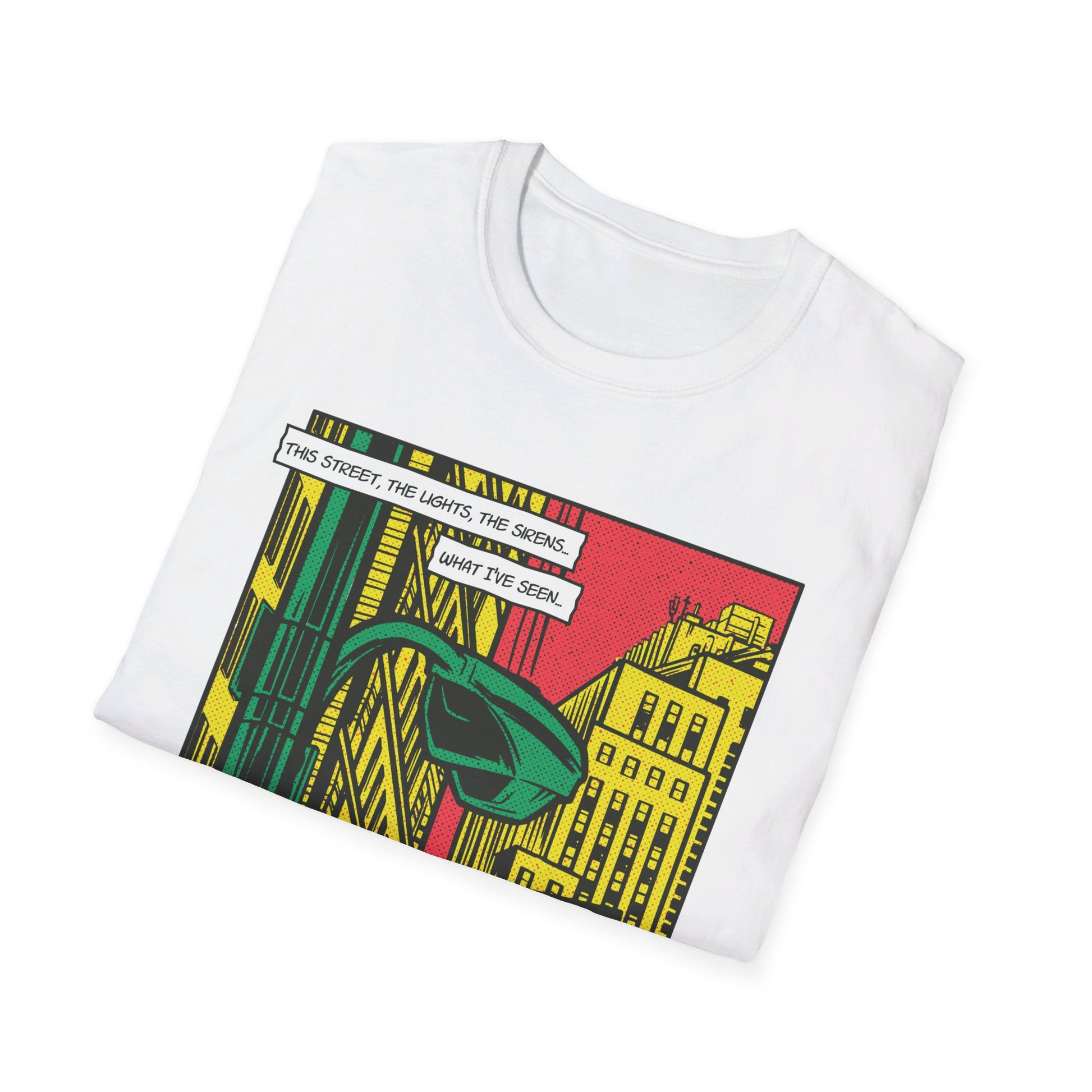 Wall Street - Comic Mafia - Front Design - Premium Bio Unisex T-Shirt - Pure Face Streetwear