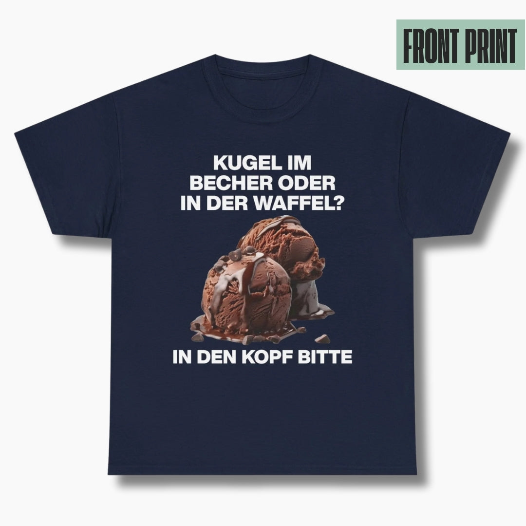 Lion Boss - Comic Mafia - Premium Unisex T-Shirt Front Print