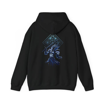 Dark Knight with Mask - Dark RPG Warrior - Unisex Hoodie