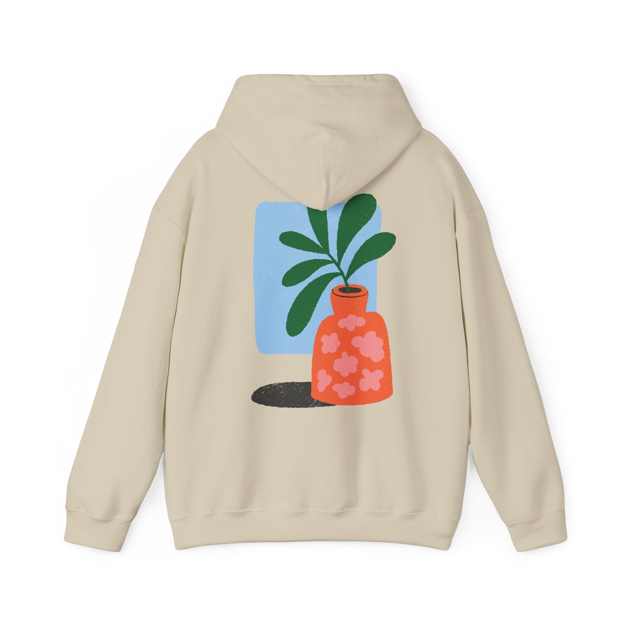 Pretty Plant in a Vase - Blooming Flowers - Unisex Hoodie