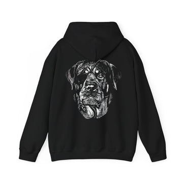 Eyepatch Rotweiler - Animals with Eye Patch - Unisex Hoodie