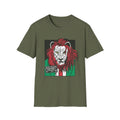 Lion Gangster - Comic Mafia - Front Design - Premium Bio Unisex T-Shirt - Pure Face Streetwear