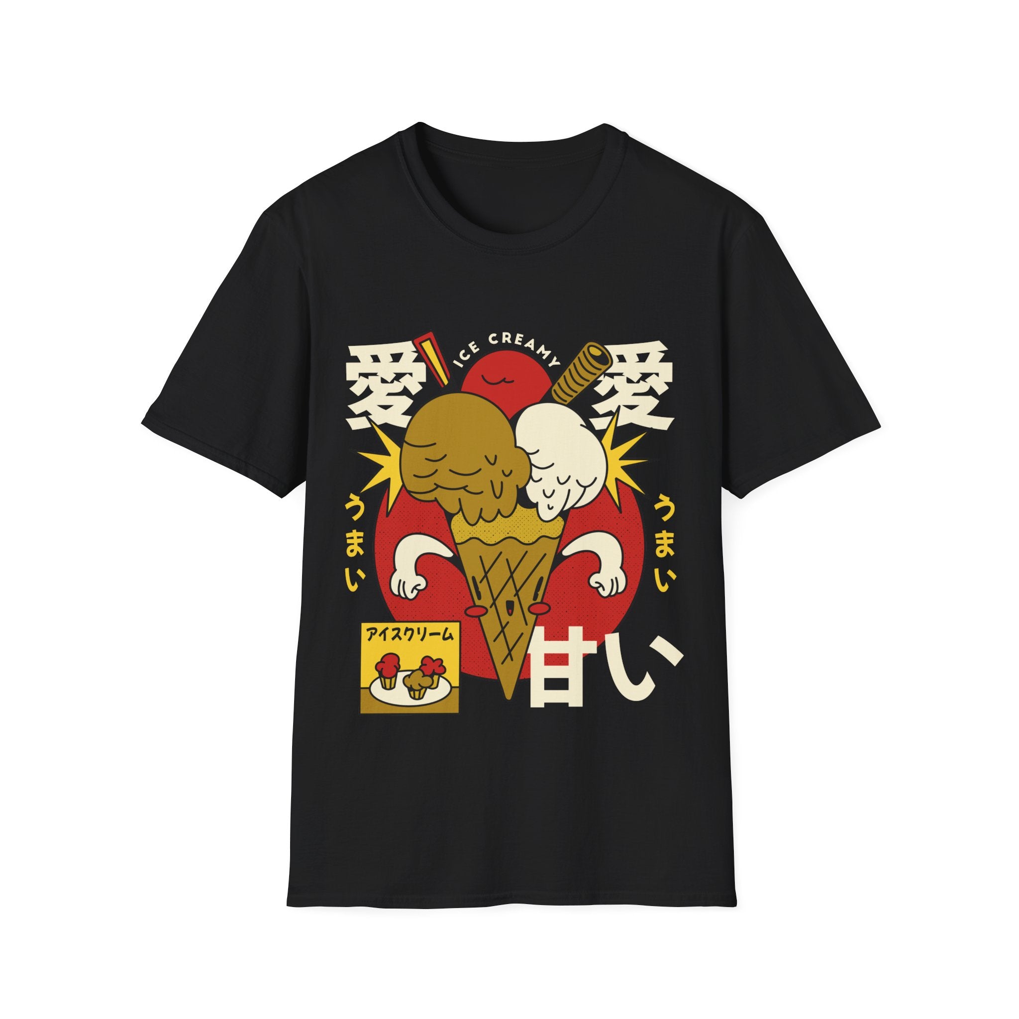 Ice Cream - Retro Japanese Food - Unisex T-Shirt