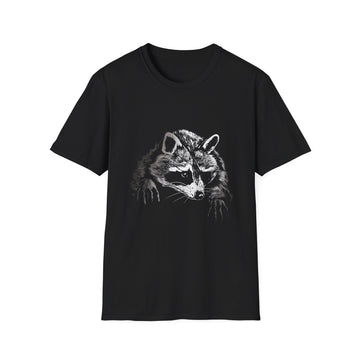 Eyepatch Raccoon - Animals with Eye Patch - Unisex T-Shirt