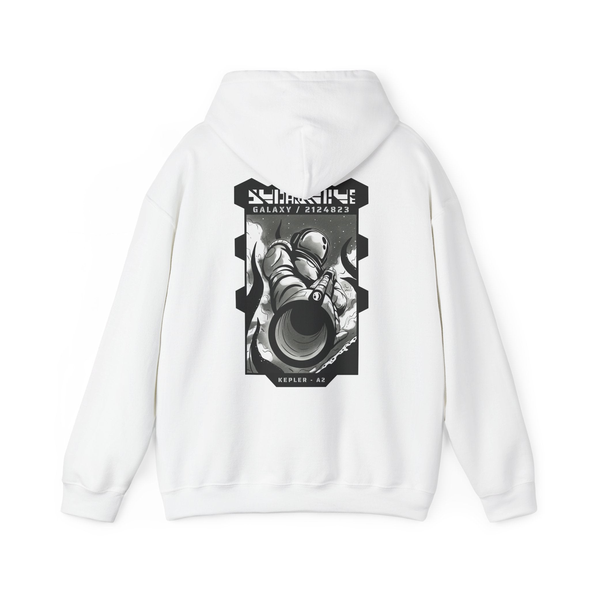 Astronaut with Weapon Kepler - Astronauts in Space - Unisex Hoodie