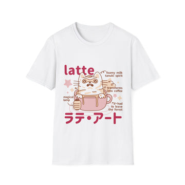 Latte - Cute Japanese Dessert Monsters - Unisex T-Shirt