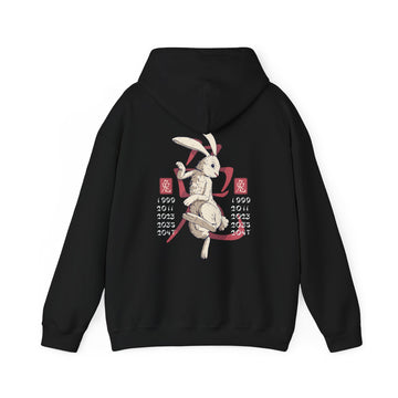 Rabbit - Chinese Zodiac Anime - Unisex Hoodie