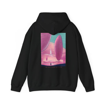 Desert Fantasy Landscape - Watercolor Fantasy - Unisex Hoodie