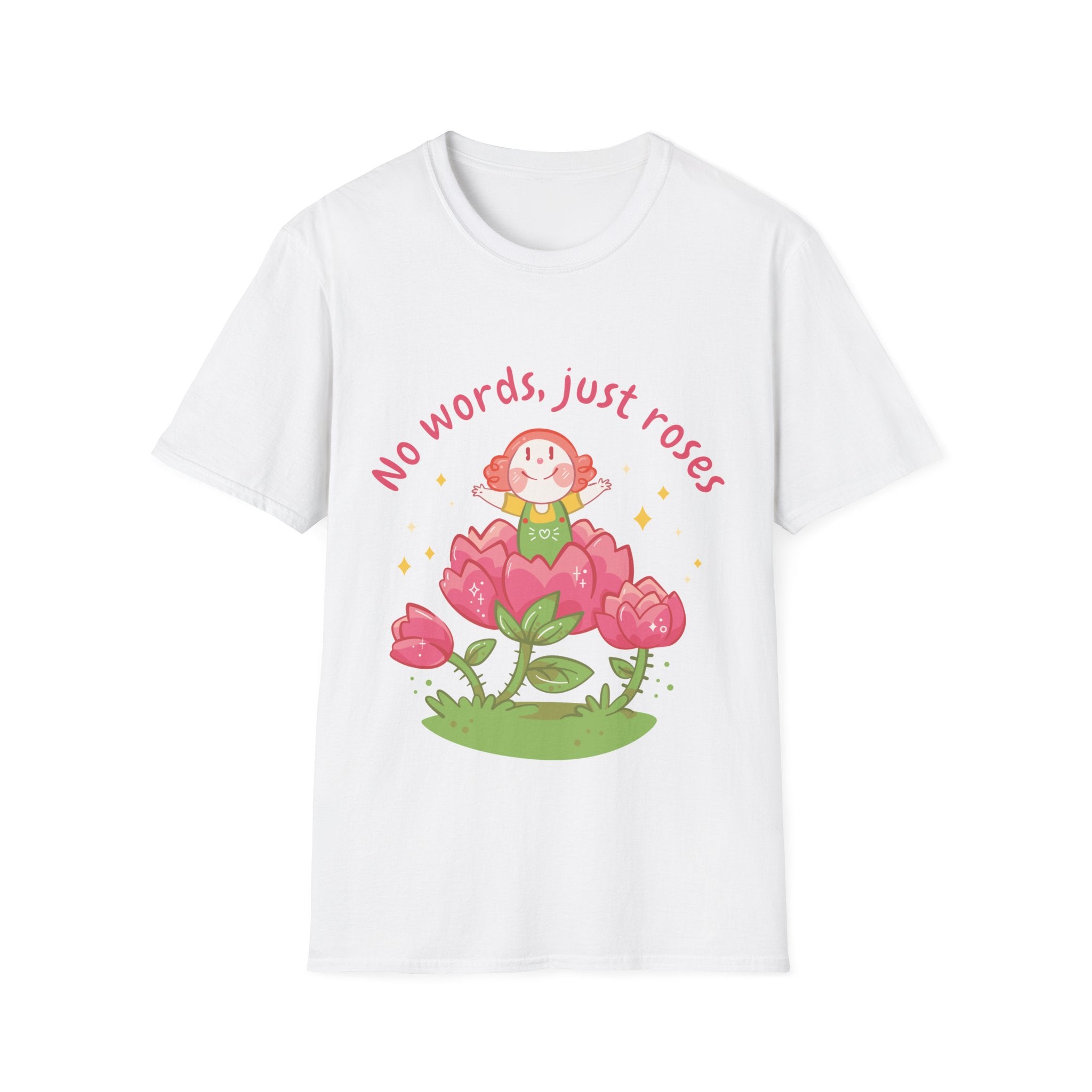 Girl inside Flower - Floral Children - Unisex T-Shirt