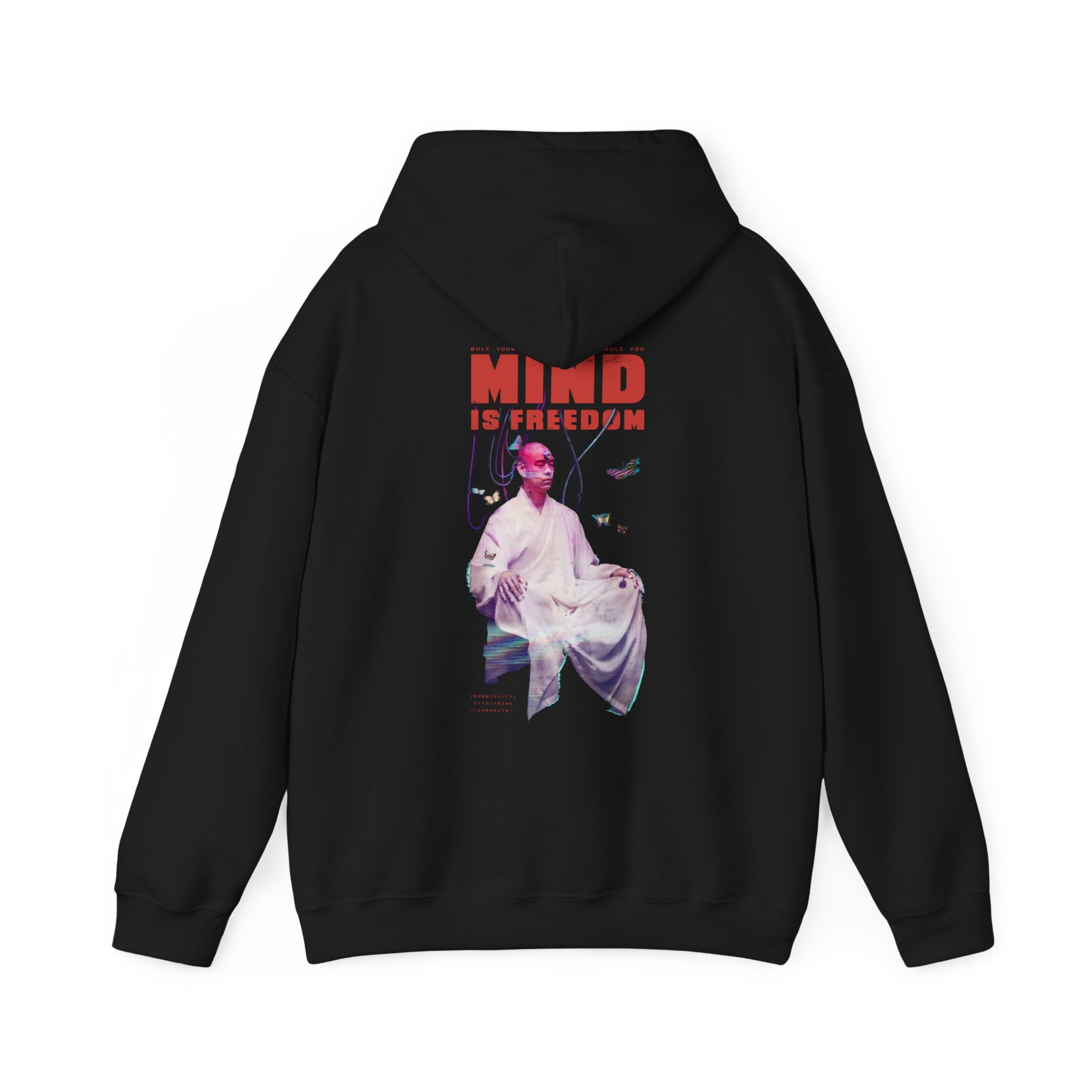 Mind is Freedom - Cyborg Characters - Unisex Hoodie