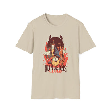 Dungeons & Llamas - Dungeons And Animals - Unisex T-Shirt