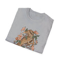 Greyhound Mangnolia - Animals In Nature - Front Design - Premium Bio Unisex T-Shirt - Pure Face Streetwear