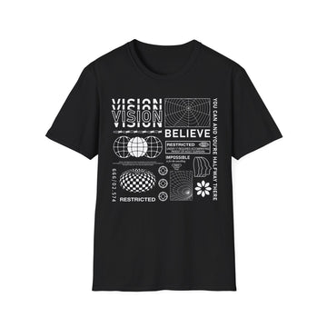 Vision Believe - Streetwear - Berlin Reality - Unisex T-Shirt