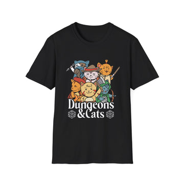 Dungeons & Cats - Dungeons And Animals - Unisex T-Shirt