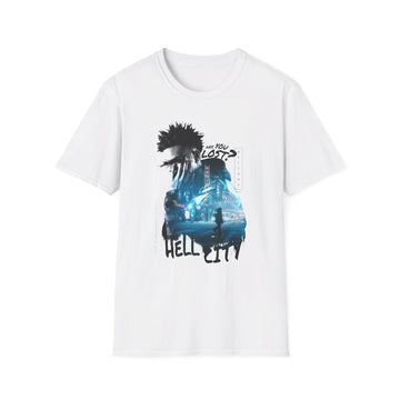 Hell City - Exposure Streetwear - Front Design - Premium Bio Unisex T-Shirt