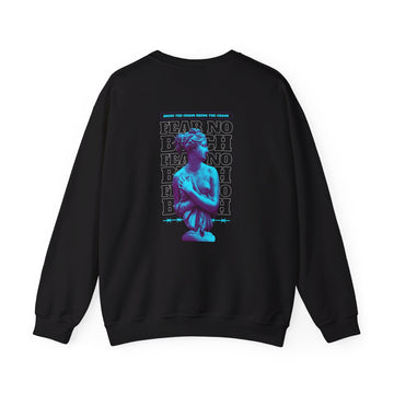 Bring the Chaos - Streetwear - Gods Way - Back Design - Premium Unisex Heavy Blend™ Crewneck Sweatshirt