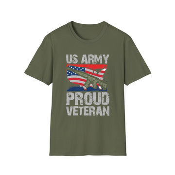 US Army proud Veteran - Veteran - Front Design - Premium Bio Unisex T-Shirt