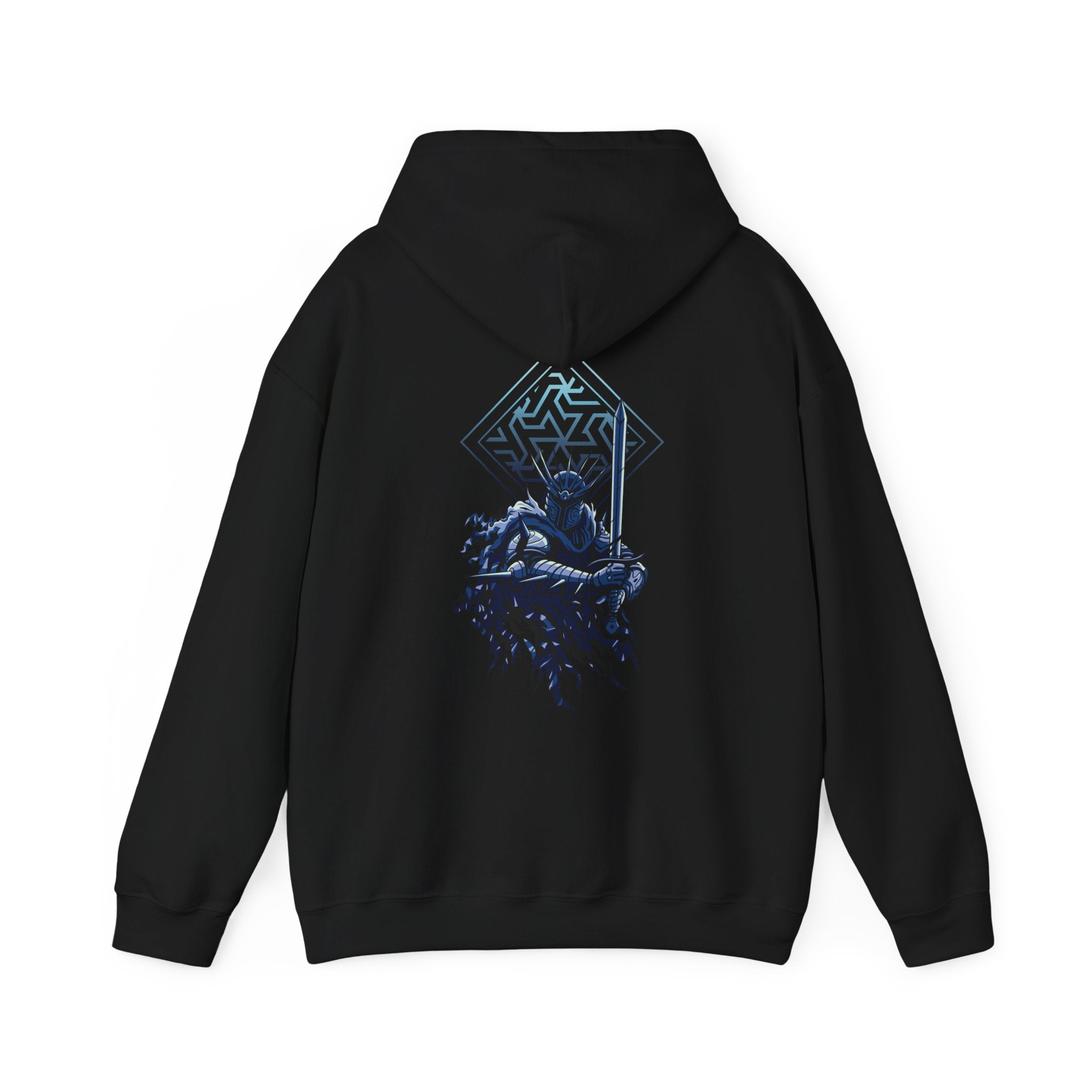 Dark Sword Knight - Dark RPG Warrior - Unisex Hoodie