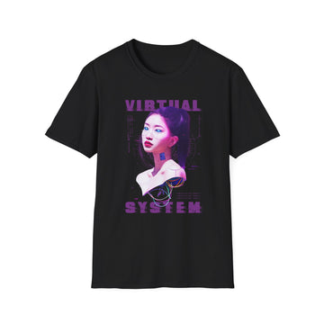 Virtual System - Cyborg Characters - Unisex T-Shirt