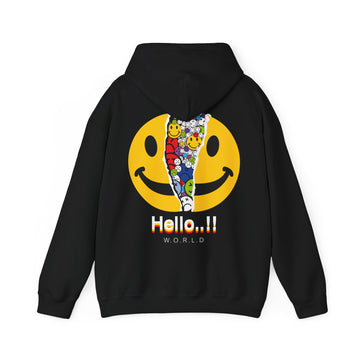 Hello World Smile - Streetwear - Joker Edition - Unisex Hoodie