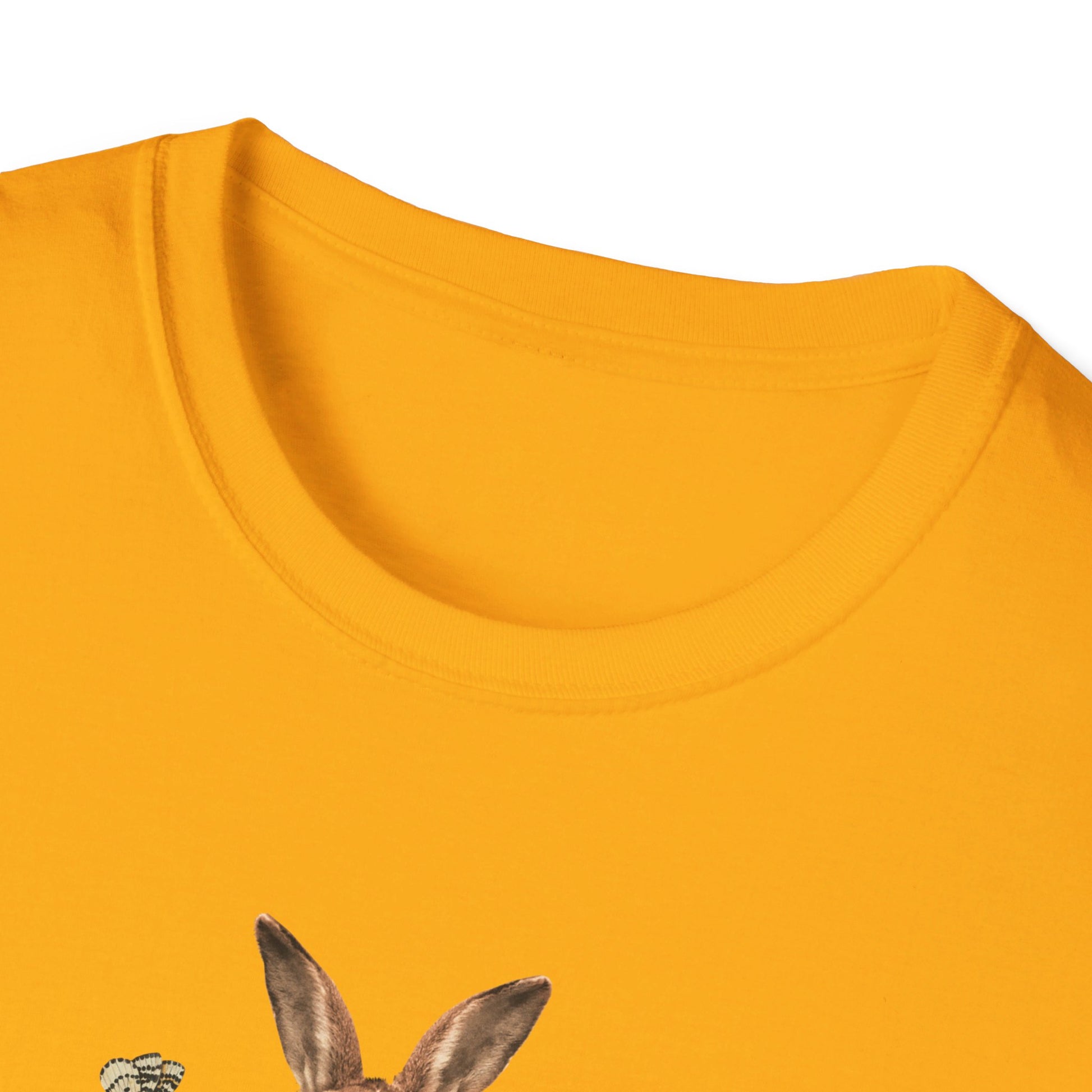 Rabbit - Animal Human - Front Design - Premium Bio Unisex T-Shirt - Pure Face Streetwear