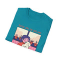 Girl and Dog cozy - Cozy at Home - Front Design - Premium Bio Unisex T-Shirt - Pure Face Streetwear