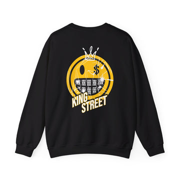 King Street - Streetwear - Joker - Back Design - Premium Unisex Heavy Blend™ Crewneck Sweatshirt