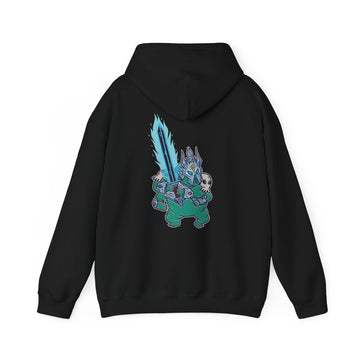 Warrior with Ice Sword - Role Playing Tardigrades - Unisex Hoodie