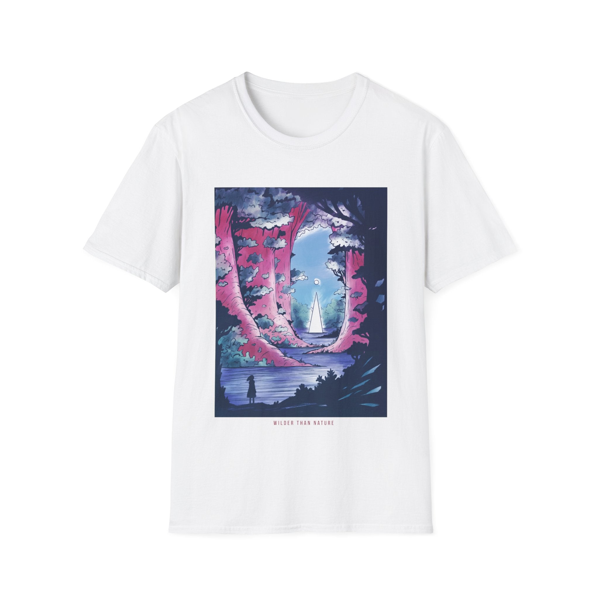 Giant Trees - Watercolor Fantasy - Unisex T-Shirt