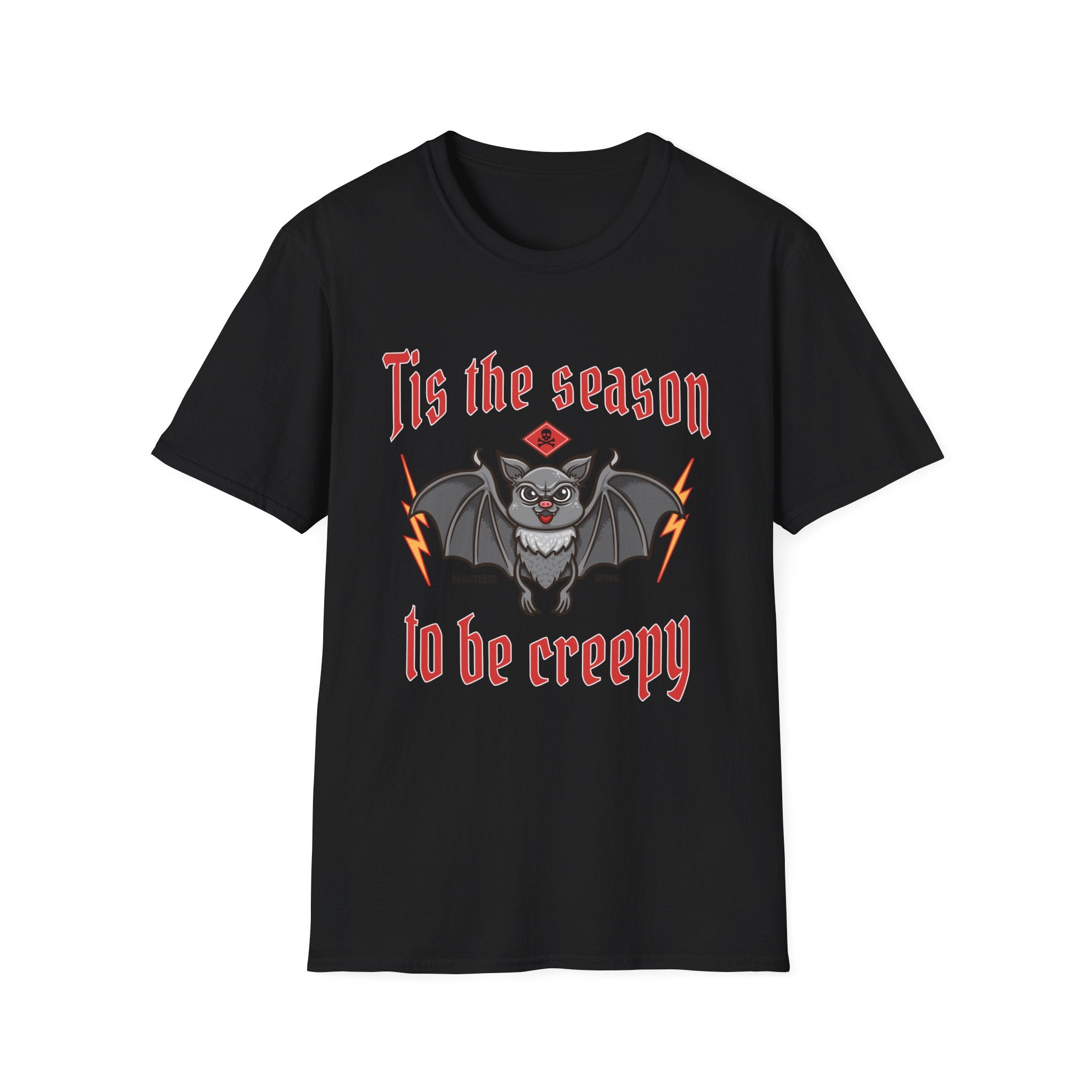 Tis the season to be creepy - Halloween - Front Design - Premium Bio Unisex T-Shirt