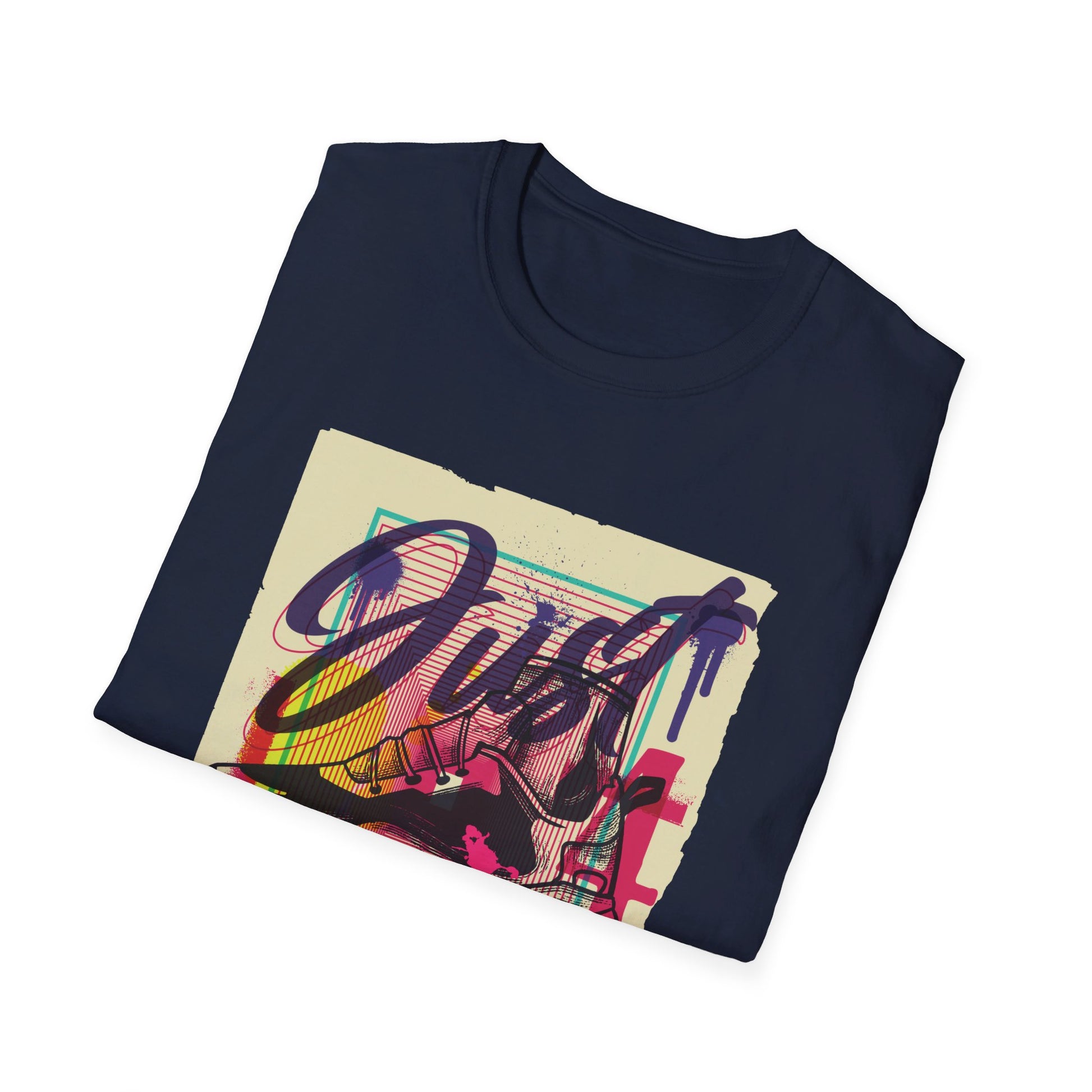 Just Shoes - Urban Graffiti - Front Design - Premium Bio Unisex T-Shirt - Pure Face Streetwear