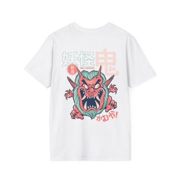 Oni - Japanese Yokai - Unisex T-Shirt - Back Print