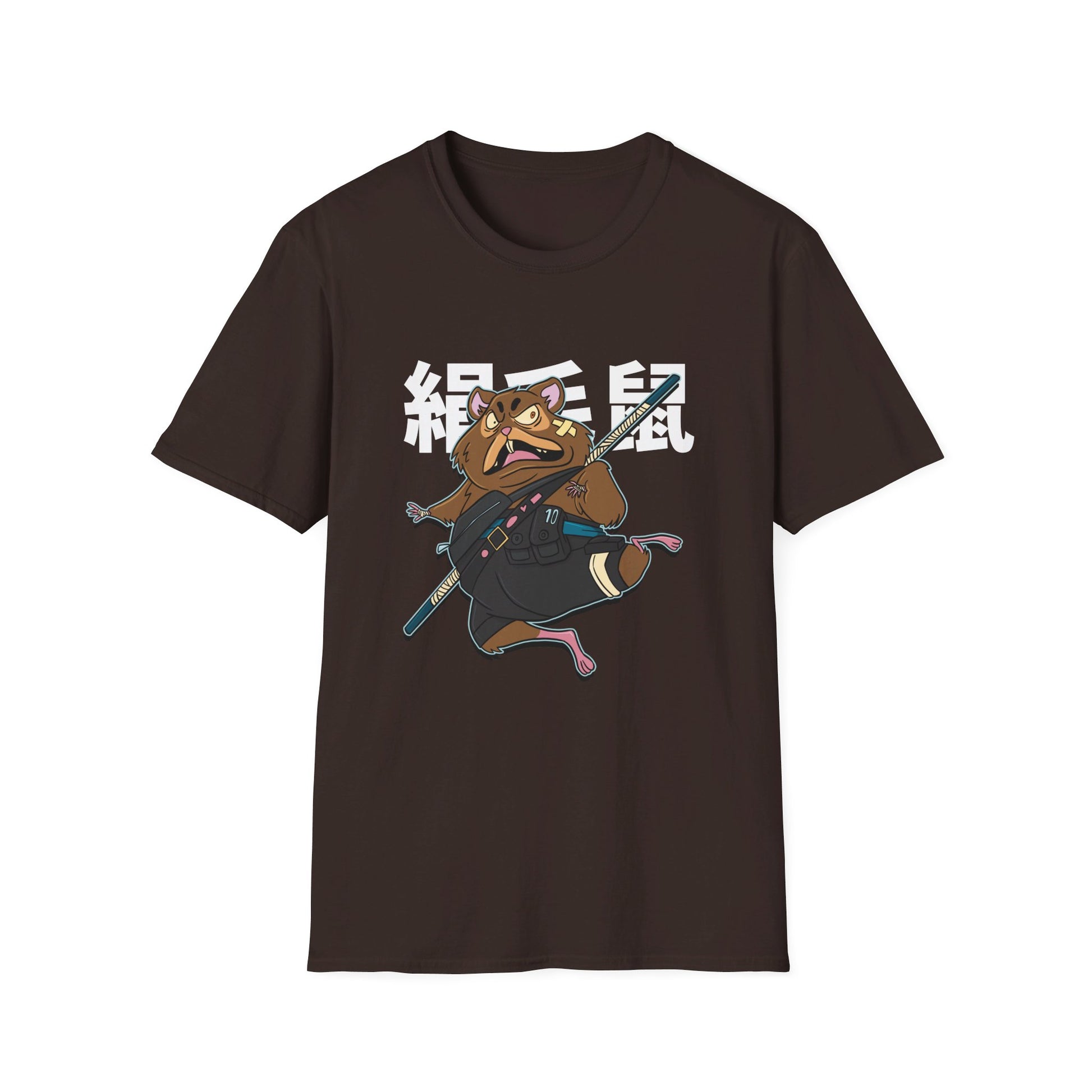 Hamster - Warrior Animals - Front Design - Premium Bio Unisex T-Shirt - Pure Face Streetwear