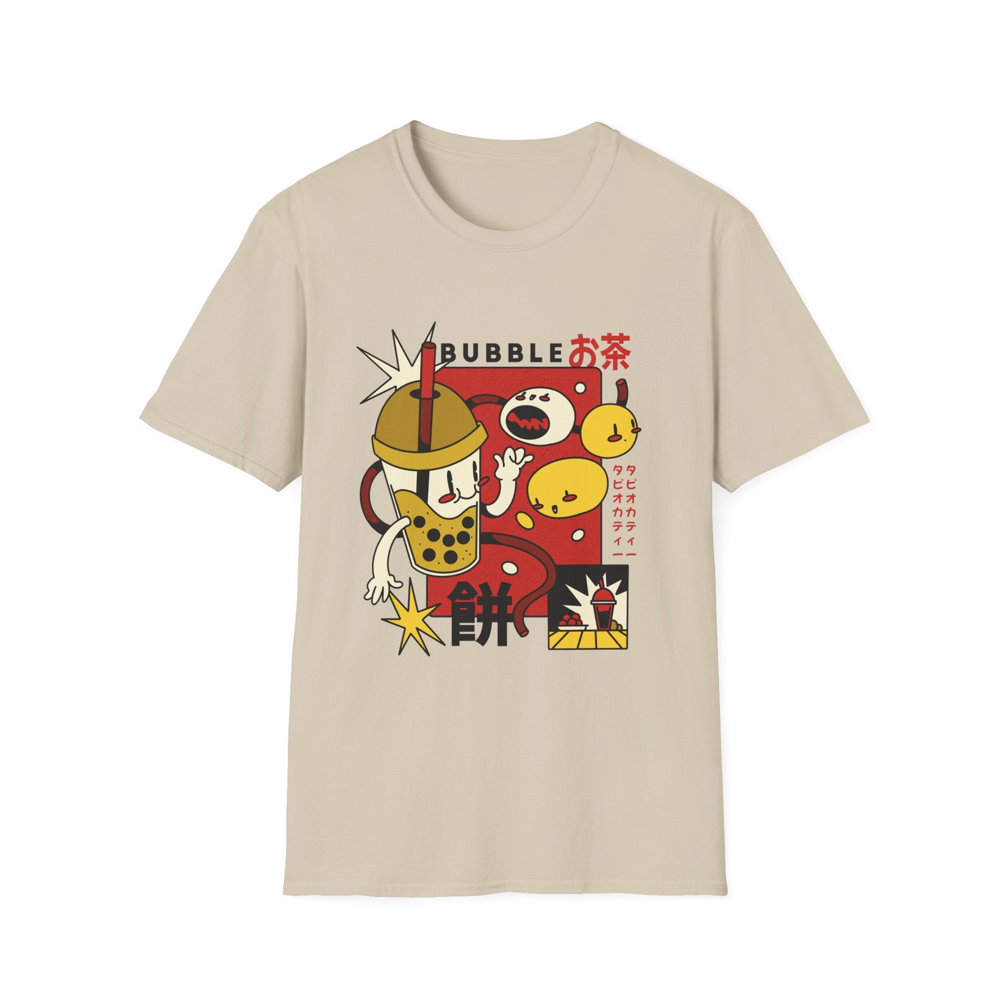 Bubble Tea - Retro Japanese Food - Unisex T-Shirt