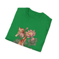 Koi Lotus - Animals In Nature - Front Design - Premium Bio Unisex T-Shirt - Pure Face Streetwear