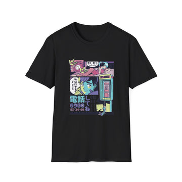 Call me Anime - Anime Vaporwave - Unisex T-Shirt