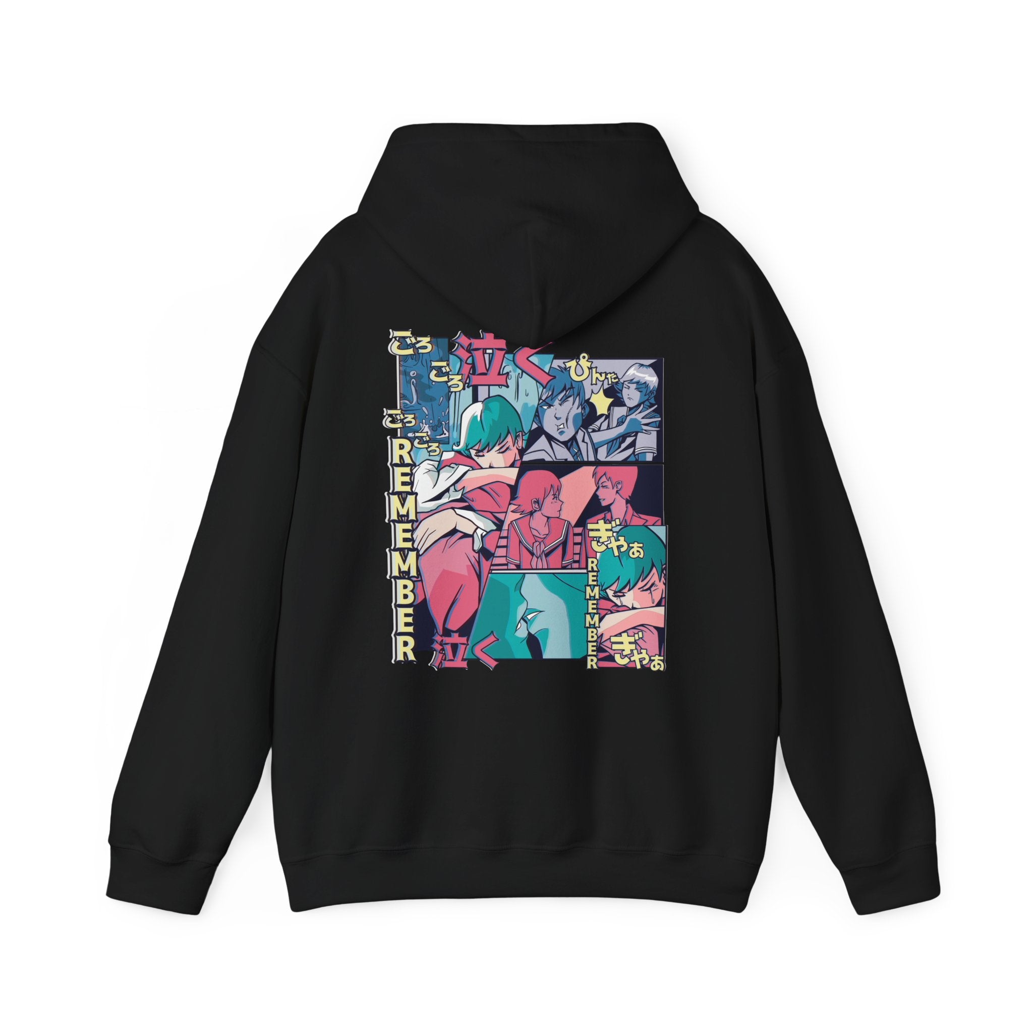 Remember Vaporwave Anime - Anime Vaporwave - Unisex Hoodie