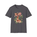 Koi Lotus - Animals In Nature - Front Design - Premium Bio Unisex T-Shirt - Pure Face Streetwear