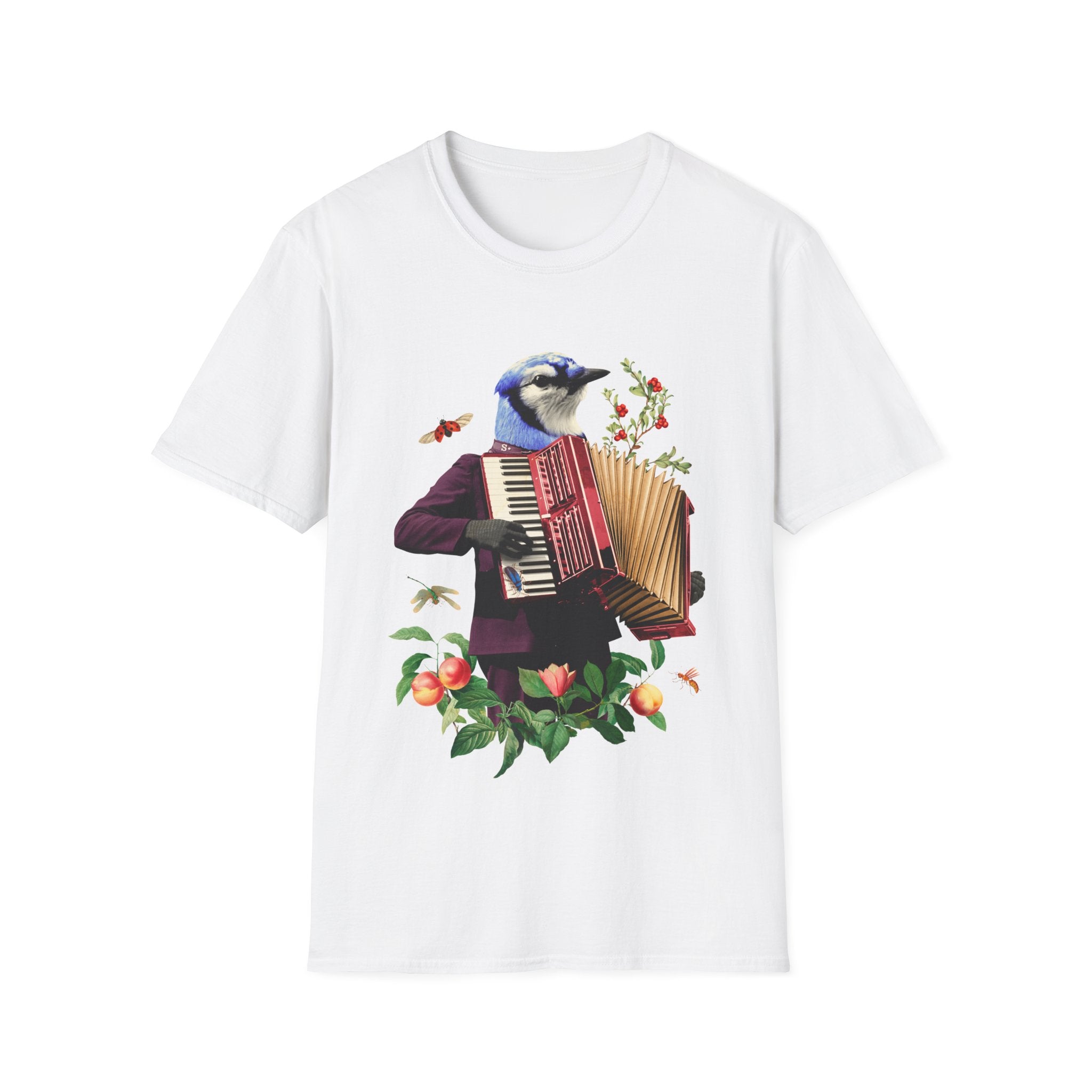 Bird - Animal Human - Unisex T-Shirt - Front Print